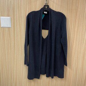 CAbi Blue Open Cardigan Size Small